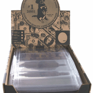 100 Lead Dog 4 Pocket Heavy Duty Pages for Modern Size Currency