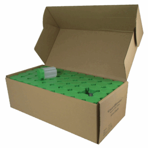 Box of 100 Guardhouse Square Coin Tubes for Silver Eagle (20 Coins Each)