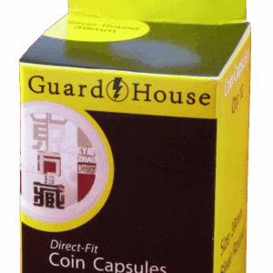 Guardhouse Silver Round 39MM Direct Fit Capsules,10 per Box